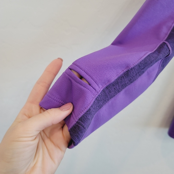 RM Running Man Purple Pullover Long Sleeves Athletic Top Women's Size Medium - Picture 12 of 12